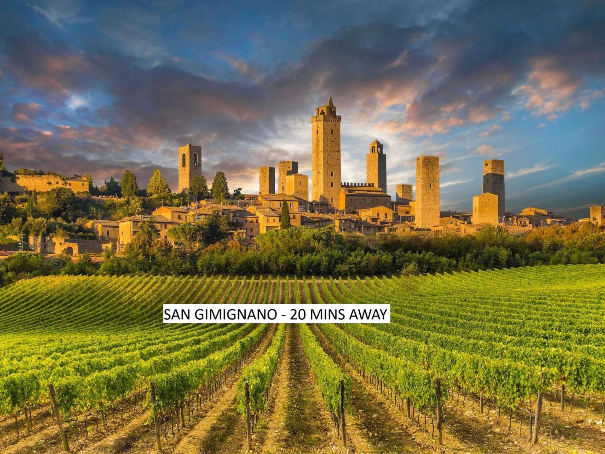 Lacollinatuscany Between San Gimignano And Volterra Zewnętrze zdjęcie